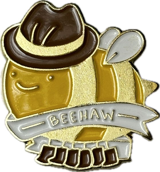 “beehaw” pin