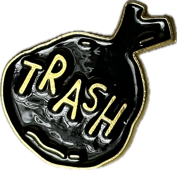 “trash” pin