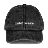 vintage quiet wave dad hat