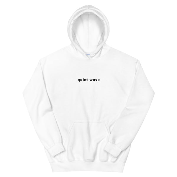 simple text hoodie (light colors)