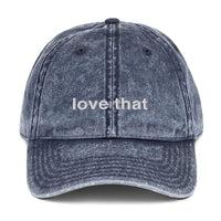 "love that" vintage dad hat