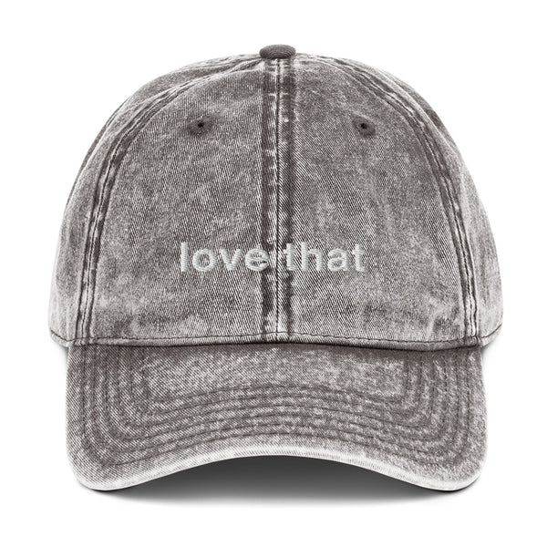"love that" vintage dad hat