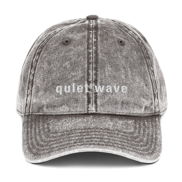 vintage quiet wave dad hat