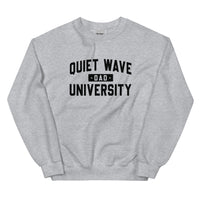 quiet wave dad university sweatshirt