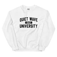 quiet wave dad university sweatshirt