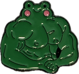 buff frog pin collection (3 pins)