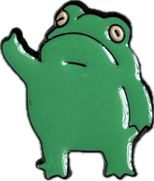 angy frog pin