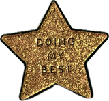 “doing my best” pin