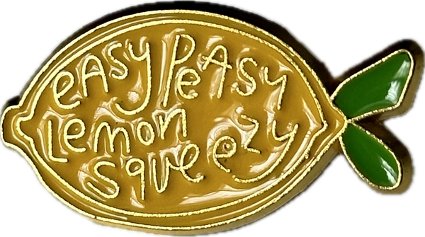 “easy peezy” pin