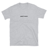 simple text tee