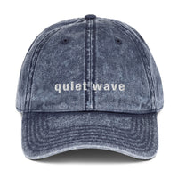 vintage quiet wave dad hat